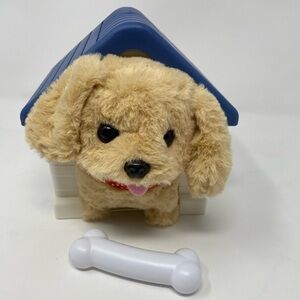 Interactive Puppy with Doghouse & Bone